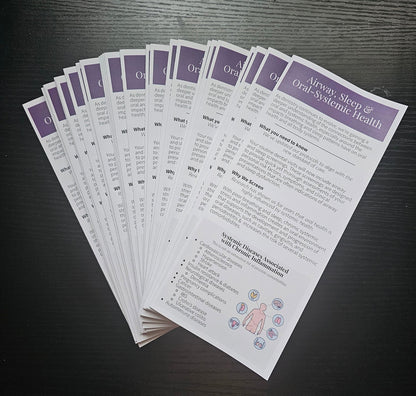 Airway, Sleep & Oral-Systemic Health Brochure - Root Cause Resolutions, LLC