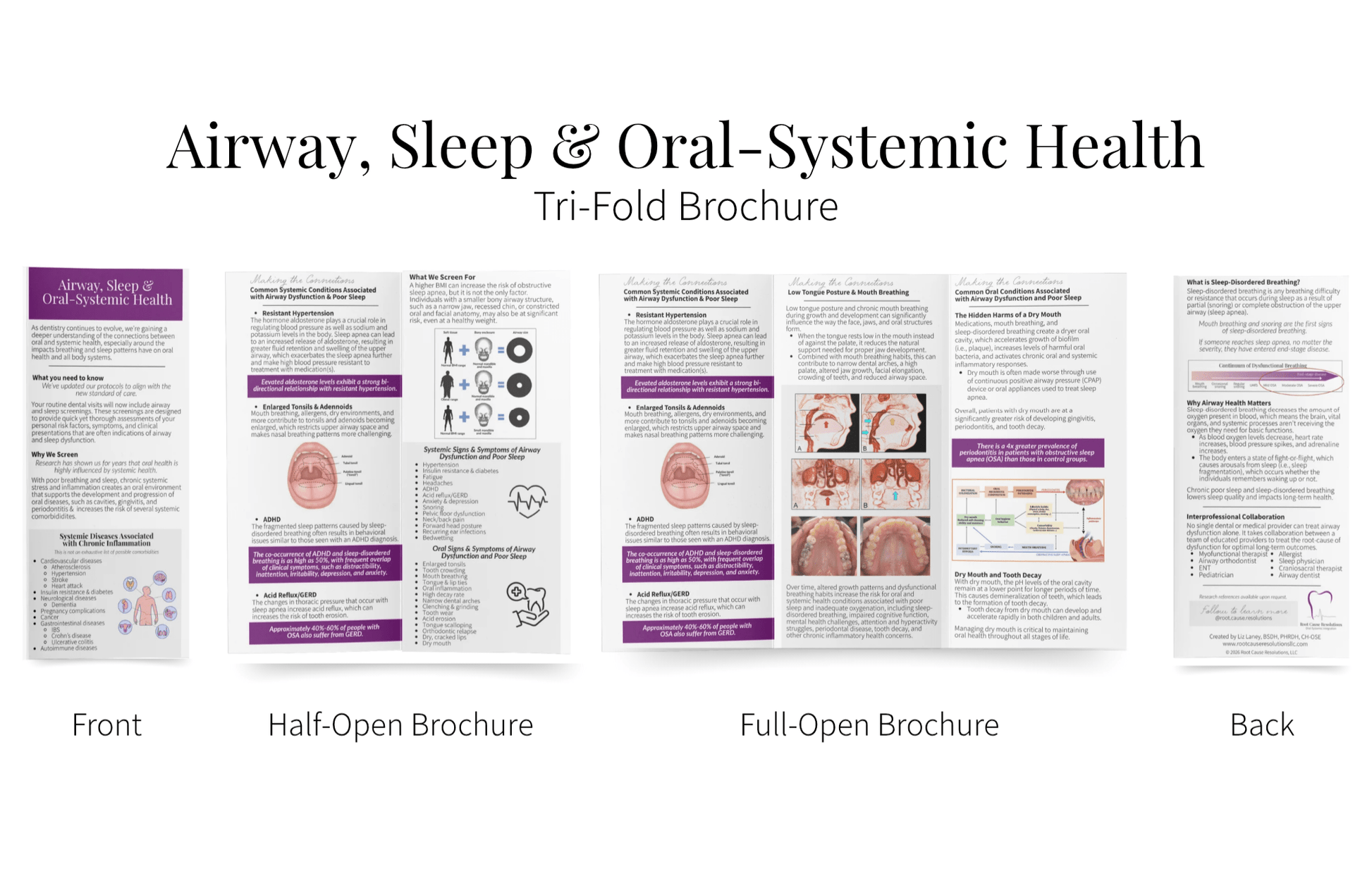 Airway, Sleep & Oral - Systemic Health Brochure - Root Cause Resolutions, LLC